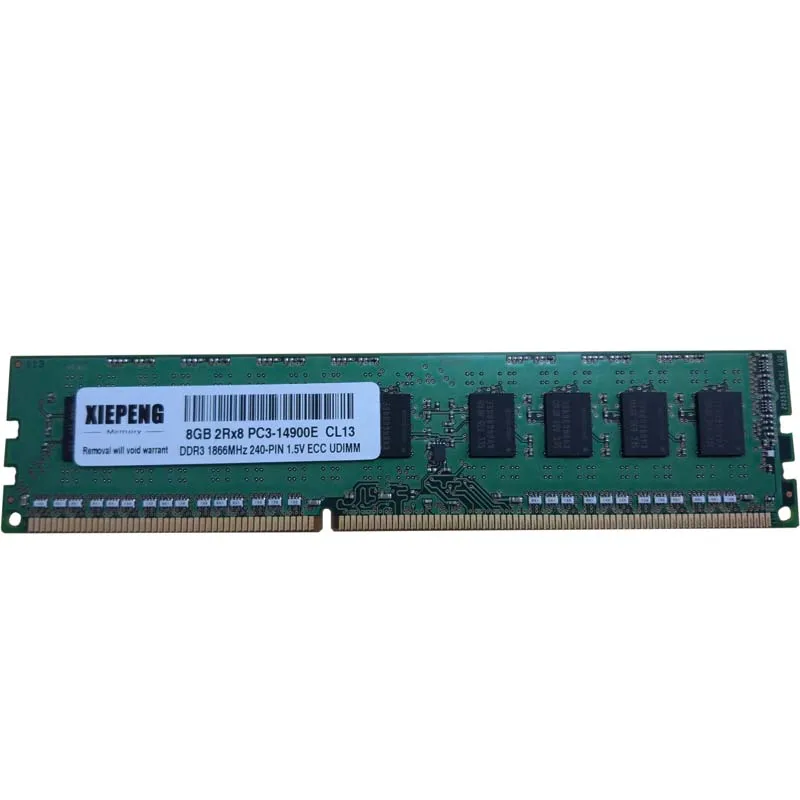 Серверная оперативная память 8 ГБ DDR3 1866 МГц 4 Гб 2Rx8 PC3 14900E 8G ECC 14900 Небуферизованная