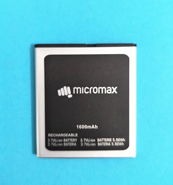 AZK Новый 1600mAh Замена ACBIR16M02 батарея для MICROMAX q4001 телефона 3 7 V | Мобильные телефоны и