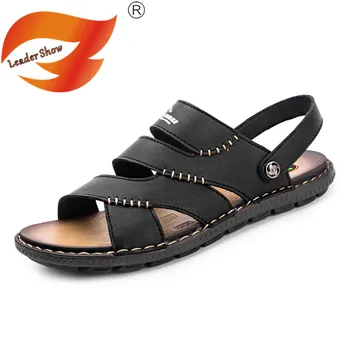 

Leader Show Outdoor Sandals Men Breathable Beach Men Casual Shoes Luxury Brand Men Fashion Sandals Comfortable Men Flats Sandals