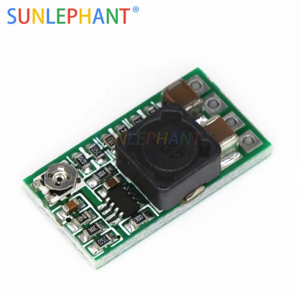 Mini DC 12 24V To 5V 3A понижающий модуль питания преобразователь Регулируемая