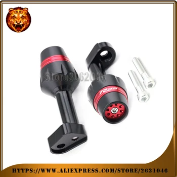

For YAMAHA R25 YZFR25 Motorcycle Frame Slider Anti Crash Protector Bobbins Falling Protection Protect Free Shipping Blue Red