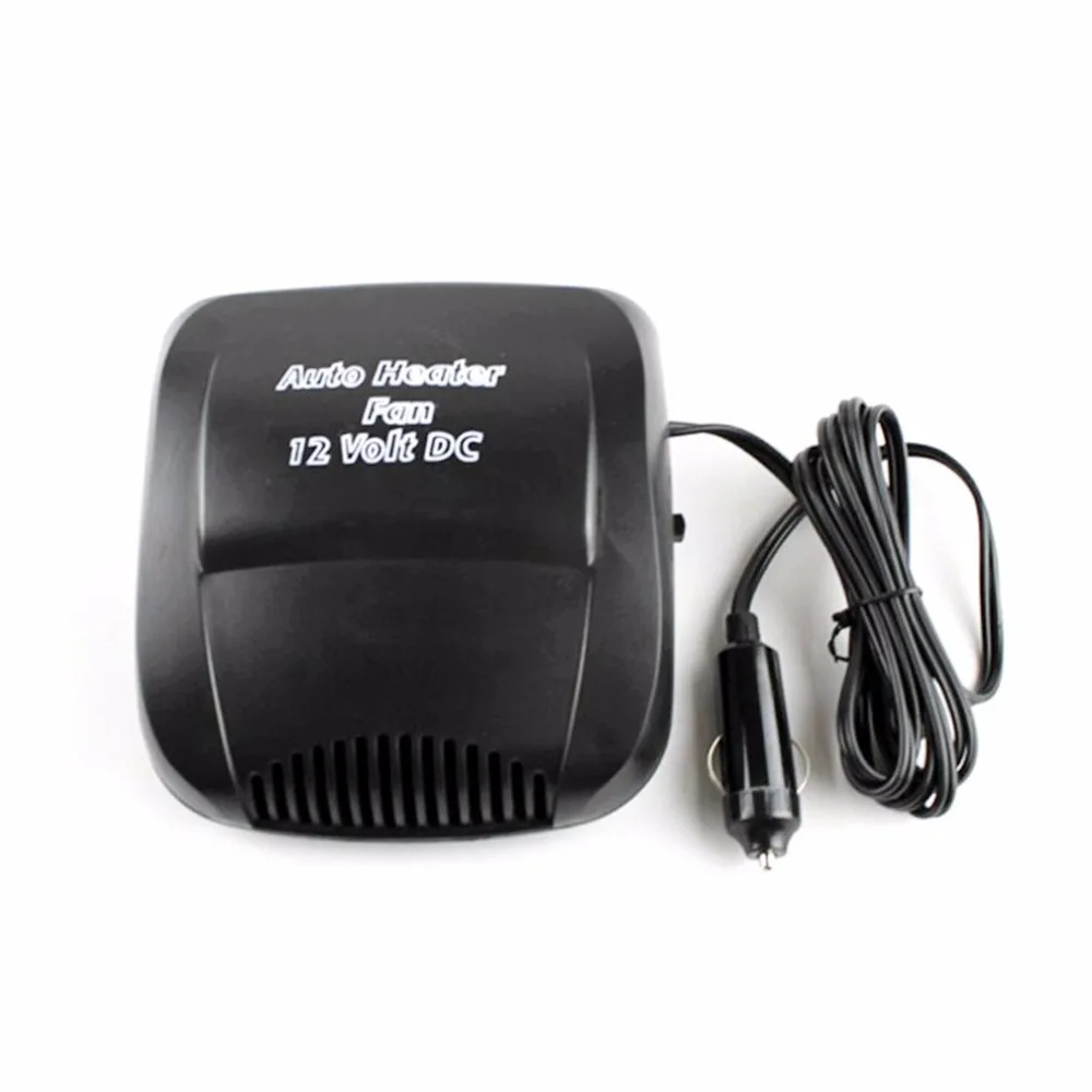 

DC12V 150W Auto Heater Fan Black Cigarette Lighter Powered Defrosted Demisted Car Heater Warmer Cooling Fan Easy Installation