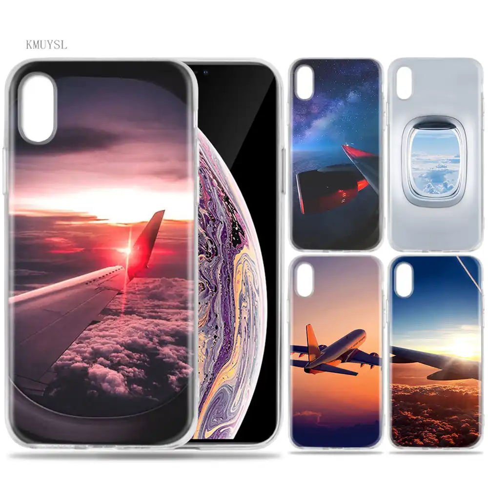 Aircraft Plane Airplane Aeroplane Cover For Iphone X Xs Max Xr 11