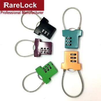

Rarelock ZS07 Combination Lock Password Clothes for Storage-box Jewelry Box Travel Sport Bag Women Handbag Backpack Gym Locker a