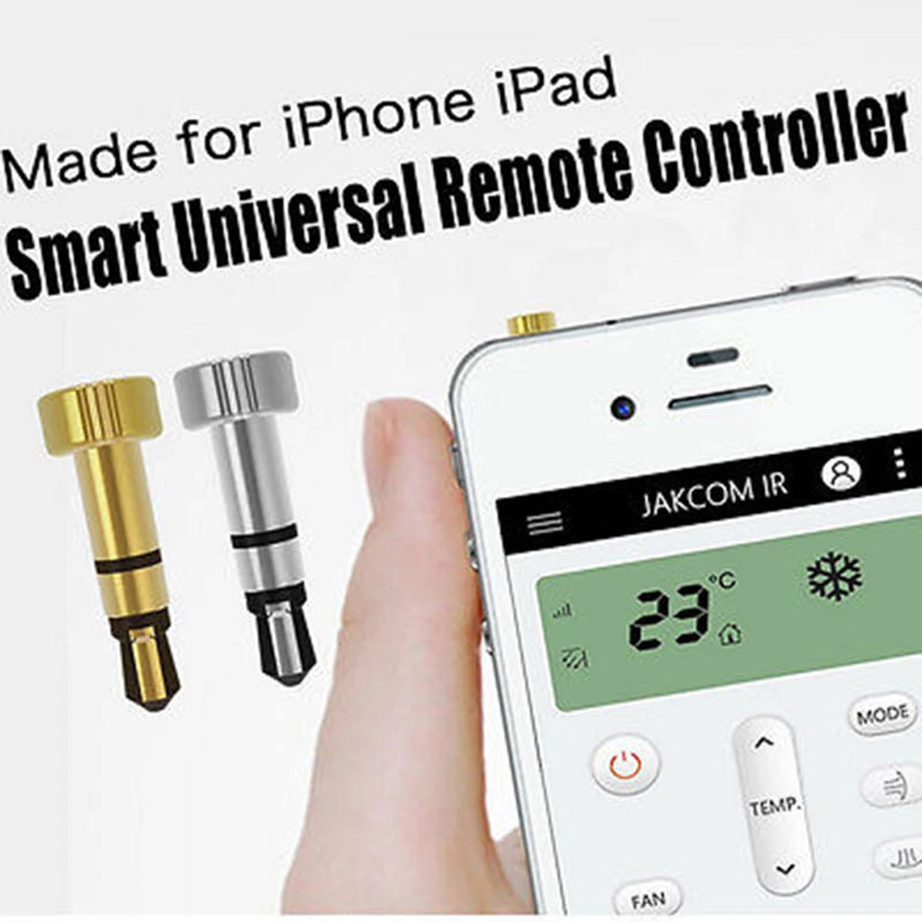 

Intelligent Infrared IR Remote Control Universal 3.5mm Plug RC Remote Control TV STB Air Conditioner for iPhone Android System