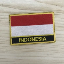 Пользовательские вышитые флаг страны патч для мужской одежды