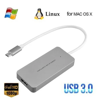 

Hot Sale EZCAP265 UVC USB C Type C 1080P HD HDMI Video Capture Card Drive-free Game Live Streaming for windows Mac Linux OS X