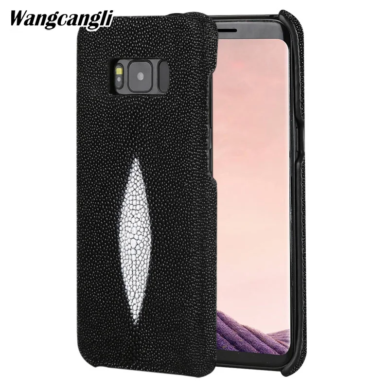 

pearl half-pack mobile phone case mobile phone case For Samsung galaxy S8 case Custom pearl leather phone case For galaxy S8
