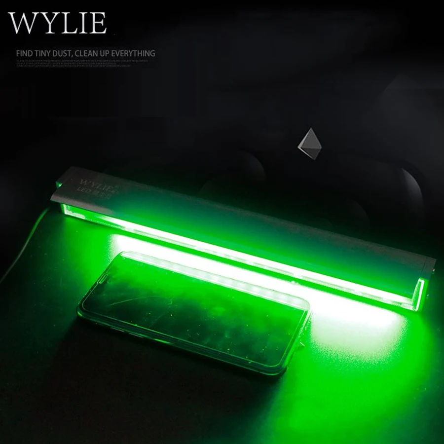 

Mobile Phone LCD Screen Detect Dust Lamp High Definition Green Dust Detection and Maintenance LED Light for IPHONE