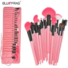 BLUEFRAG Makeup Brushes Set& Kits Professional 24 Pcs Portable Facial Full Cosmetic Brush Tools Kit Makeup Accessories 3 Color