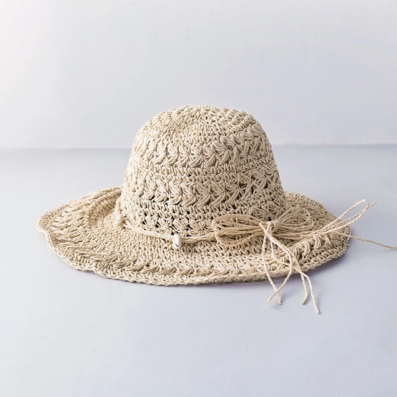 

INMAN Summer Spring Season Fashion Simple All Matched Design Foldable Sweet Style Sun Proof Beach Travel Use Bucket Hat