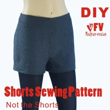 Брюки с узором для шитья брюки с рисунком(не штаны) шорты с рисунком BDK-6