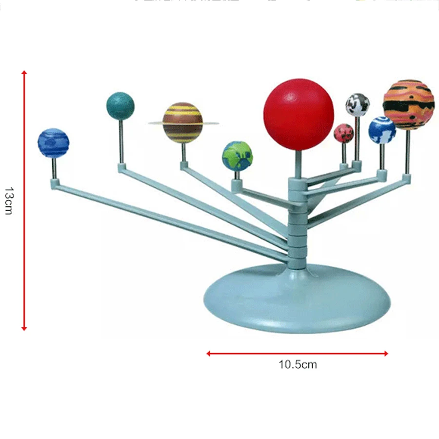 [Прямая ] Солнечная система модель «планетарий» комплект астрономическая модель солнечной системы проект DIY Детский подарок по всему миру DIY Игры и Пазлы