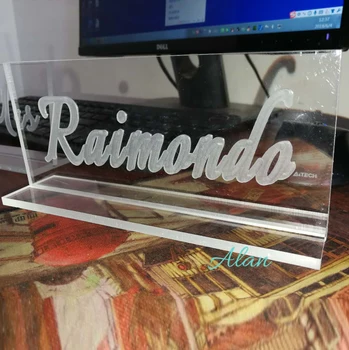 

Wedding Sign Clear Acrylic Glass Look Sign Personalized Names Adventure Begins Quote, Modern Wedding Plastic Glass Look