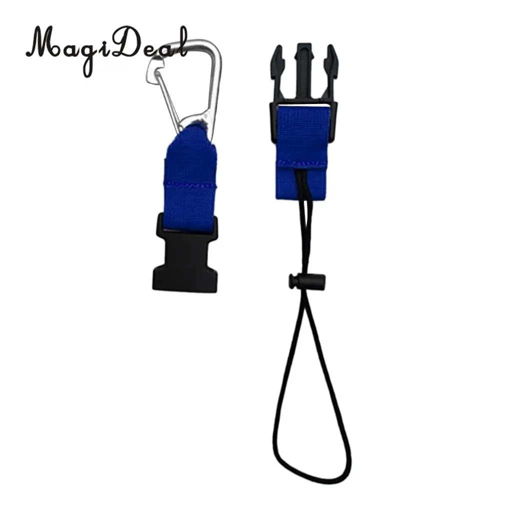 MagiDeal Scuba Diving Lanyard Webbing Strap with Clip and Quick Release Buckle for Underwater Cameras and Dive Lights