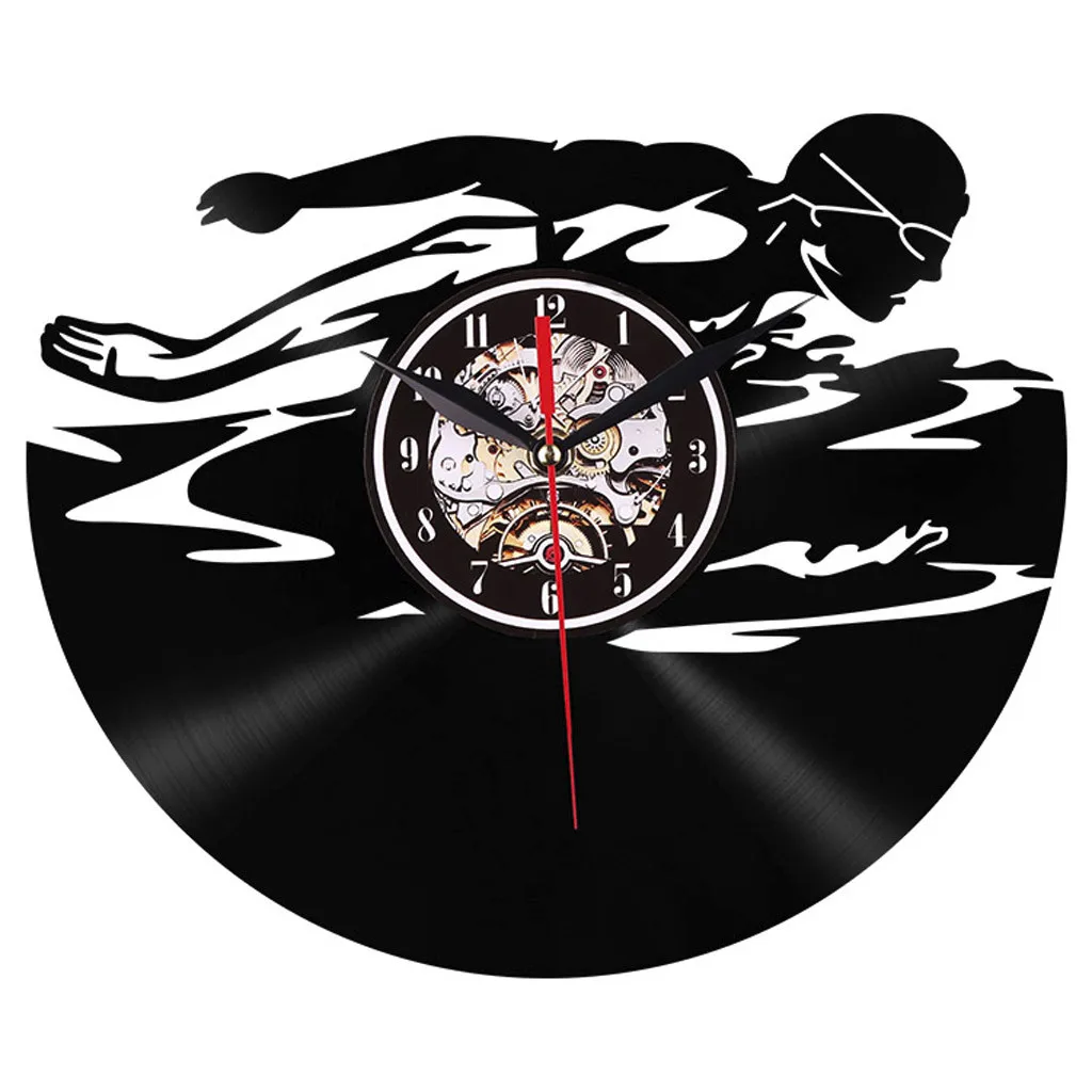 

Wall Clock Creative Style Non-Ticking Silent Antique Rubber For Home Kitchen 3d wall clock for living room pendulum 19JUL23