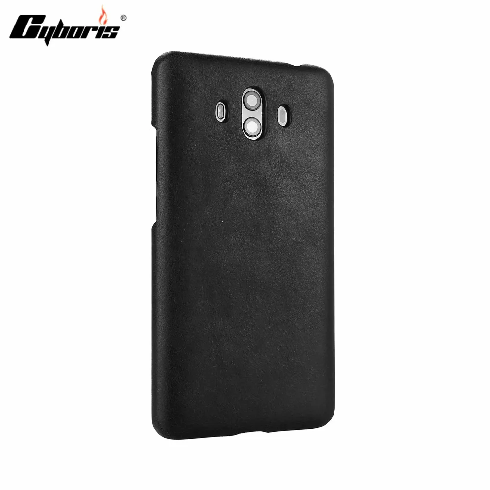CYBORIS чехол для huawei mate 10 винтажный скраб из натуральной кожи чехол для телефона huawei mate 10 proSilm матовый защитный чехол