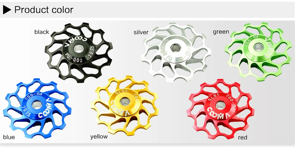 CNC Алюминий легкосплавных колесных диск Shimano и Sram XX, XO, X9, X7 задний переключатель, Керамика подшипник, Pu002