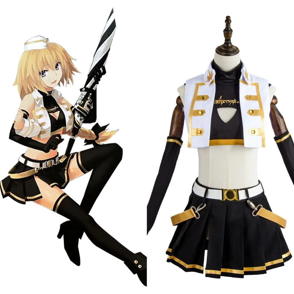 Fate Apocrypha Косплей FA Jeanne d'Arc гоночный костюм платье униформа косплей для взрослых