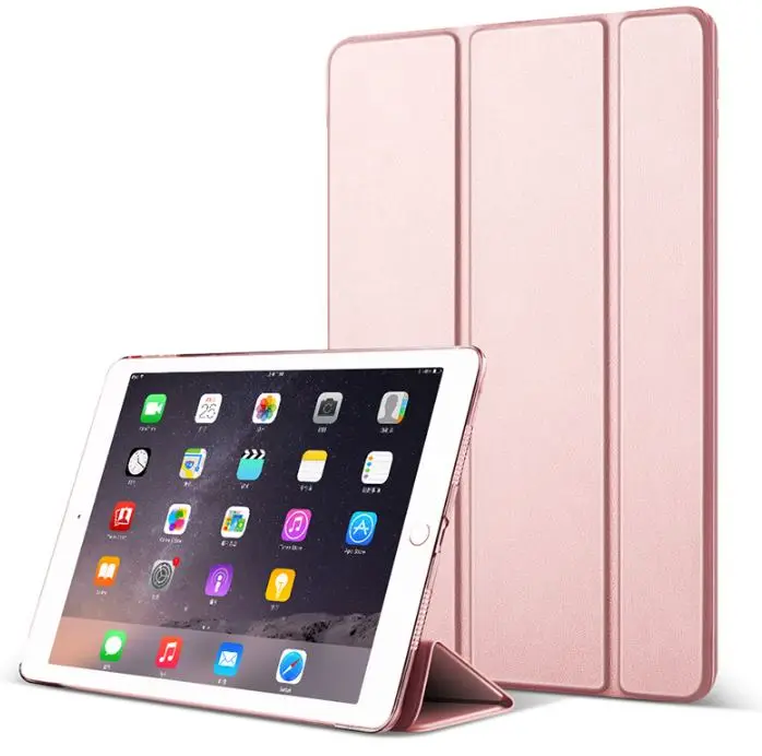 

Luxury Ultra Slim Smart Flip Stand PU Leather Cover Case For iPad 2 3 4 6 mini air 11 pro Retina intellectual dormancy