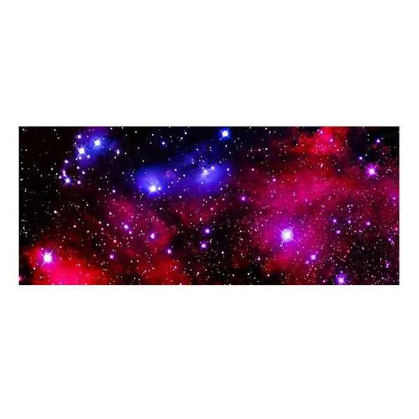 HUGSIDEA Galaxy Облако Blue Sky Творческий лестницы коврики для домашнего декора звезды печати Тонкий alfombras dormitorion ковры коврики для лестницы - Цвет: C0162BC