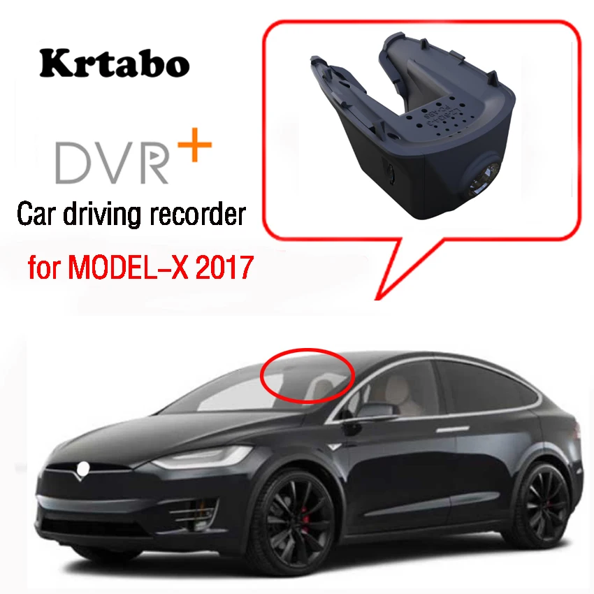 Для Tesla MODEL-X Автомобильный видеорегистратор Wifi видеорегистратор высокого качества ночного видения full hd