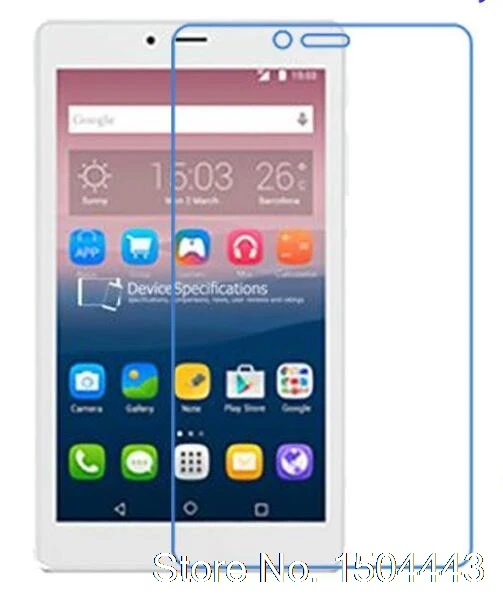 Для Alcatel OneTouch Pixi 4 (7) 3G 7 0 дюймов ультра прозрачная защитная пленка для HD ЖК экрана