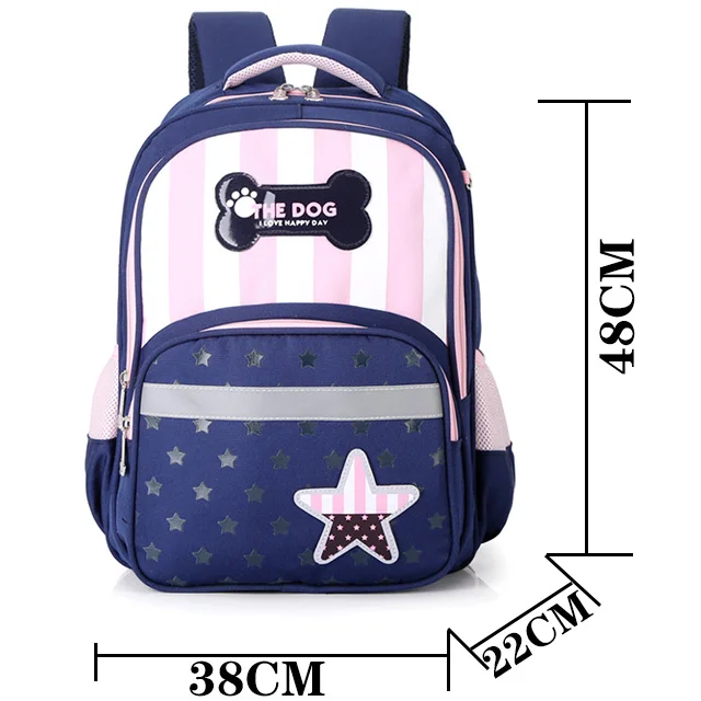 Школьный рюкзак на колесиках, дорожная сумка на колесиках, детские школьные сумки, рюкзак на колесиках для девочек, детская сумка для книг, 3 колеса - Цвет: Blue Pink