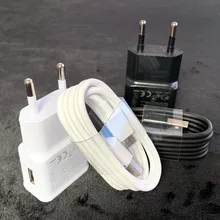 ЕС вилка зарядное устройство с адаптером для путешествий для ZTE Nubia Z17 Lite M2 Lite Z17 Z18 Z11 Mini S V18 Axon 7 Mini Blade V10 V9 Vita 2 max кабель