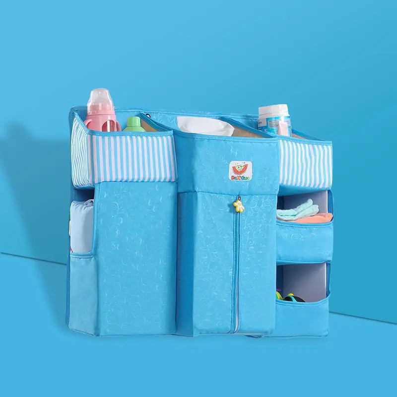 Сумка для хранения детской кроватки, детский кроватный органайзер, карман, подвесная сумка для хранения, детская кроватка, корзина для