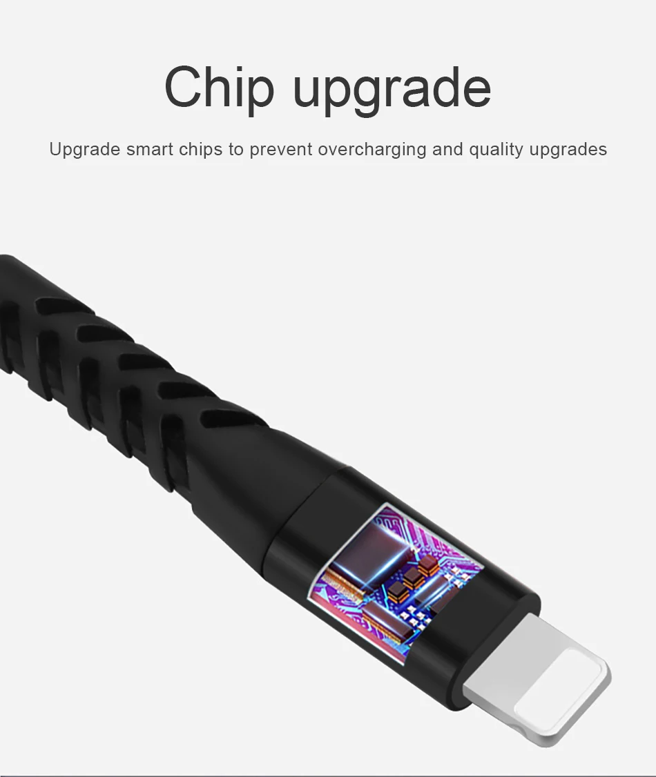 NOHON Durable Fast Charger Data USB Cable For Apple iPhone XS MAX XR X 7 6 8 6S 5S Plus IOS 10 11 12 Lighting Phone Charge Cable (6)