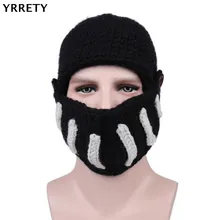 YGYEEG, новинка, Римский рыцарский шлем, крутая вязаная Лыжная шапка ручной работы, Теплая мужская зимняя шапка, женский подарок, забавная Лыжная маска
