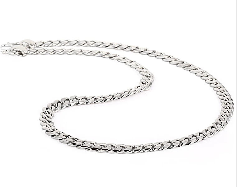 Мужская цепочка из чистого серебра S990|chain comb|chain catcherchain block |