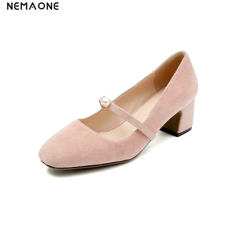 

NEMAONE Summer Autumn women pumps fashion casual high heels shoes woman ladies party wedding dress shoes Female Shoes