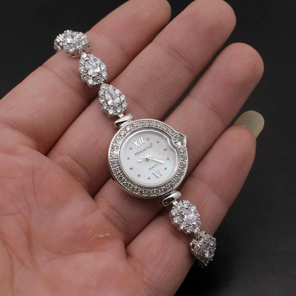 Женские часы-браслет женские Роскошные наручные часы японский кварцевый механизм ювелирные изделия браслет часы ремешок H-280