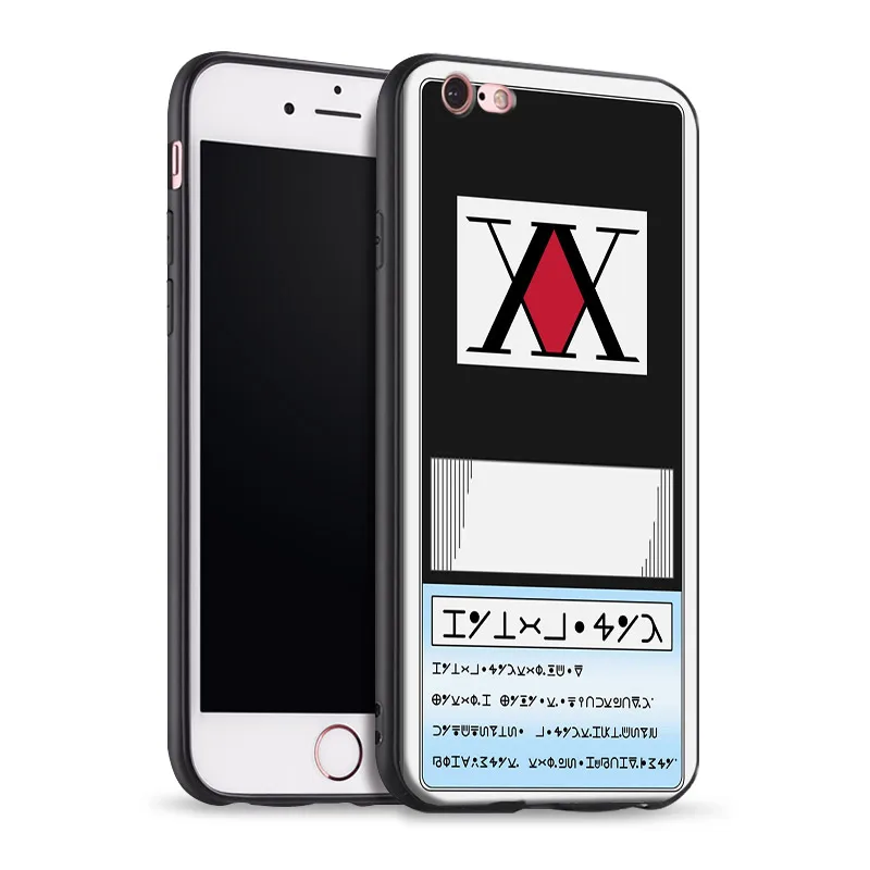 

Hunter x Hunter HXH anime license Soft Silicone Phone Case Cover Shell For Apple iPhone 5 5s Se 6 6s 7 8 Plus X XR XS MAX