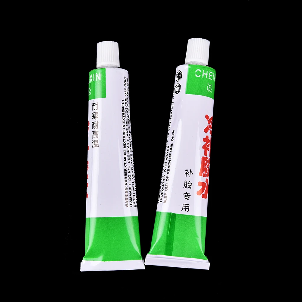 

2 pcs Repair Glue Tyre Tube Rubber Puncture Repair Tube Glue Fix Tool
