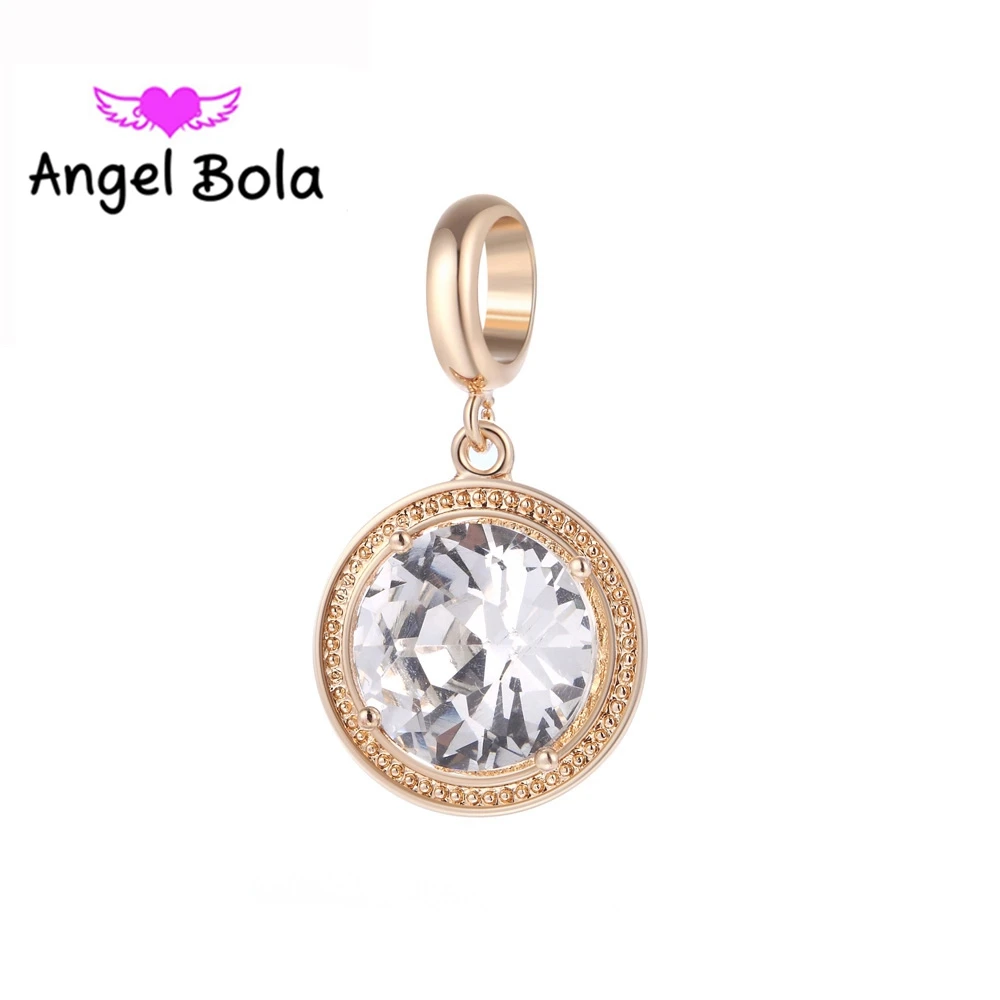 

Pryme 2016 New Design Endless DIY Jewelry Endless Copper CZ Charms For Women Fashion Charms 3 Colors EP-027