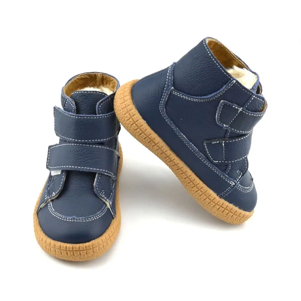 kids navy boots