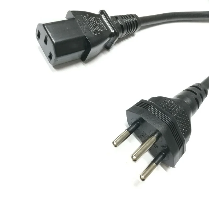 Buy Brazil Swiss 3 Prong AC Power Cord Switzerland 3