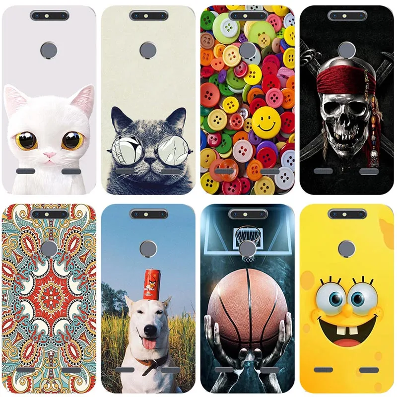 

Phone Case For ZTE Blade V8 Lite / Mini Case Silicone Soft Cartoon TPU Back Cover For ZTE Blade V8 Lite Mini Cover Funda