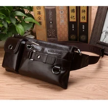 Мужские высококачественные поясные нагрудные сумки из натуральной кожи, сумка на плечо, мужская сумка для путешествий из натуральной воловьей кожи, поясная сумка, Новинка