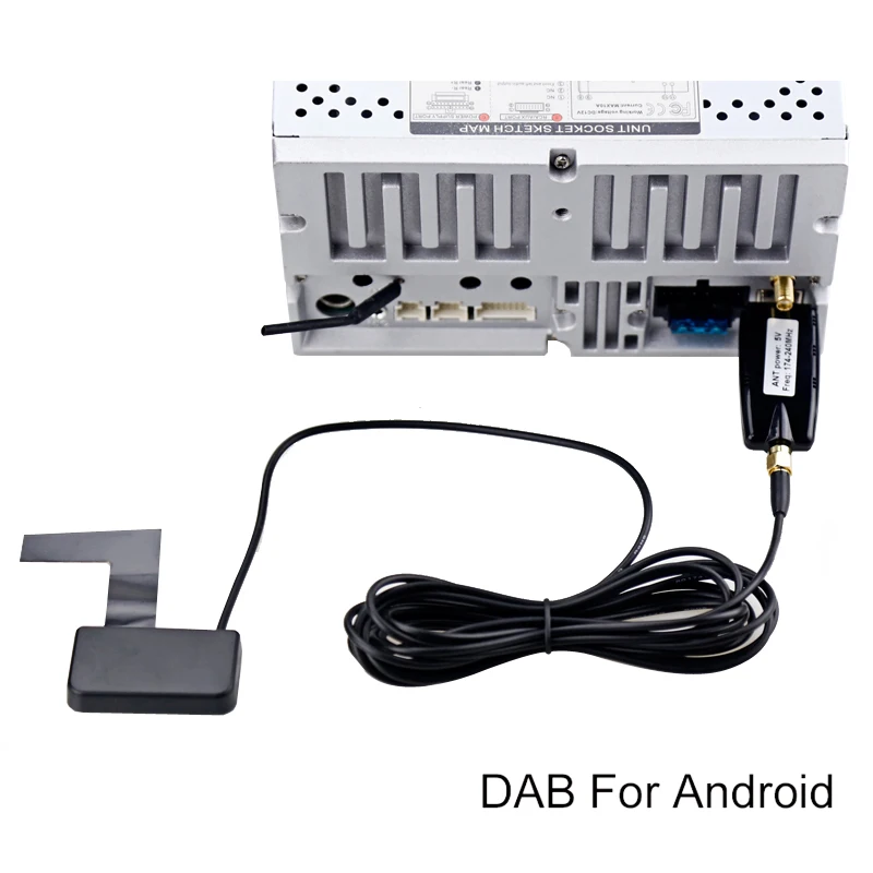 Автомобильный DVD DAB/DAB + usb донгл тюнер/коробка USB цифровой Аудио вещания приемник