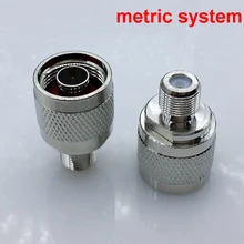N Тип Мужской до F женский разъем РЧ коаксиального адаптера конвертер метрическая система 1 шт