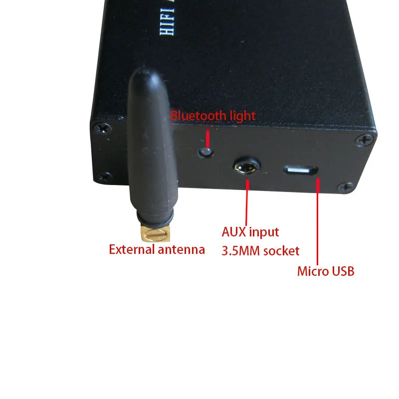 Lusya Bluetooth 5 0 APTX HD беспроводной Auido приемник CSR8675 PCM5102A жесткий декодирования ЦАП с AUX