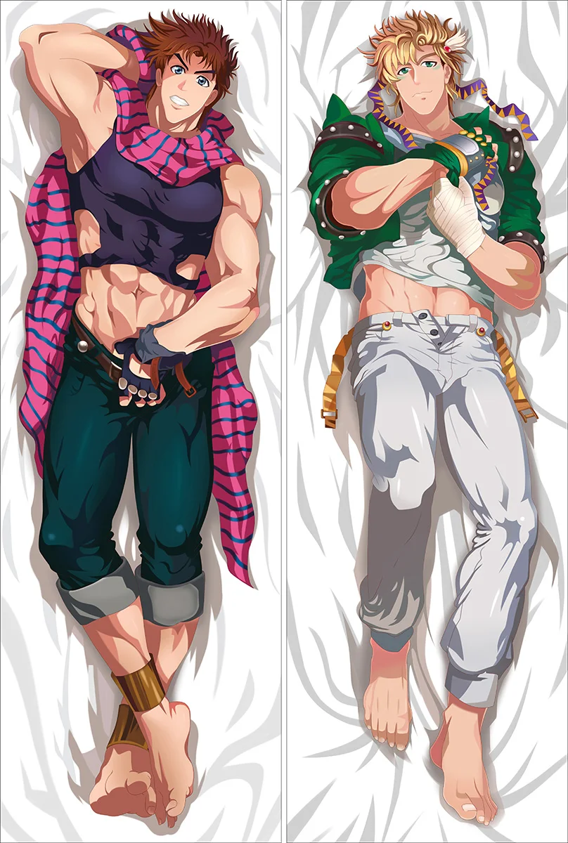 Наволочка для тела с мангой JoJo no Kimyo na Boken необычное приключение Джозефа джоестара