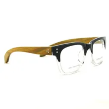 Деревянные оправы для очков, мужские оптические оправы для очков, Женские винтажные прозрачные ретро очки ручной работы из ацетата, высокое качество
