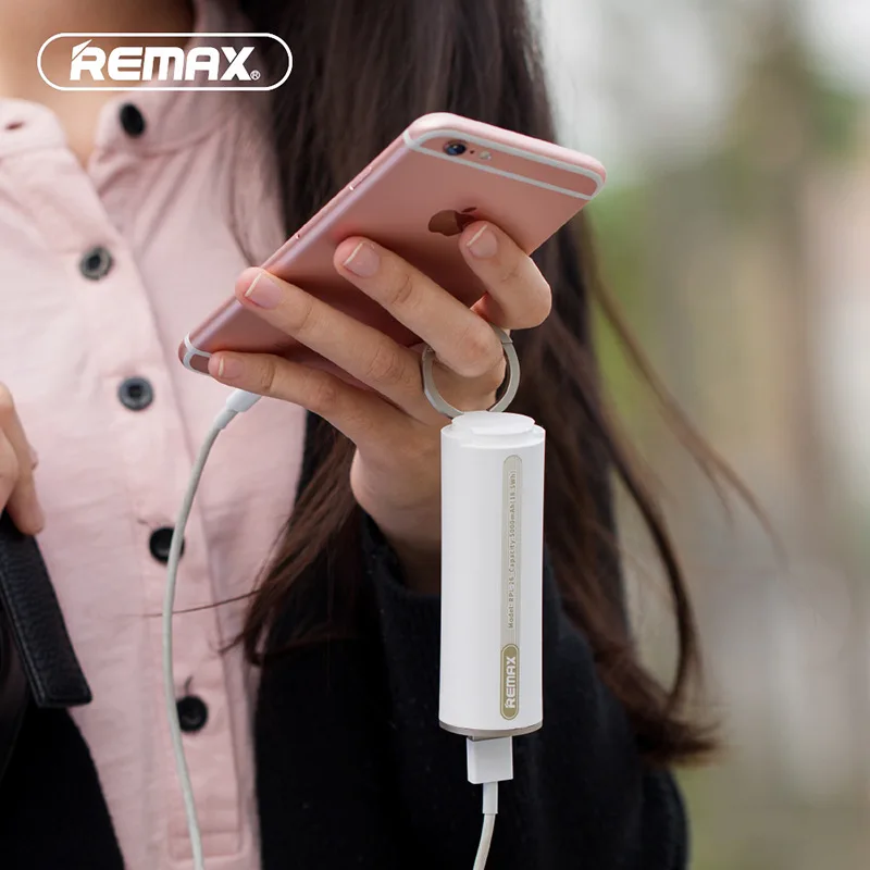 Remax повербанк 5000 мА/ч, RPL-26 Комплекты внешних аккумуляторов банка Мощность 5V 1A USB Выход для iphone x samsung galaxy s8 внешний аккумулятор