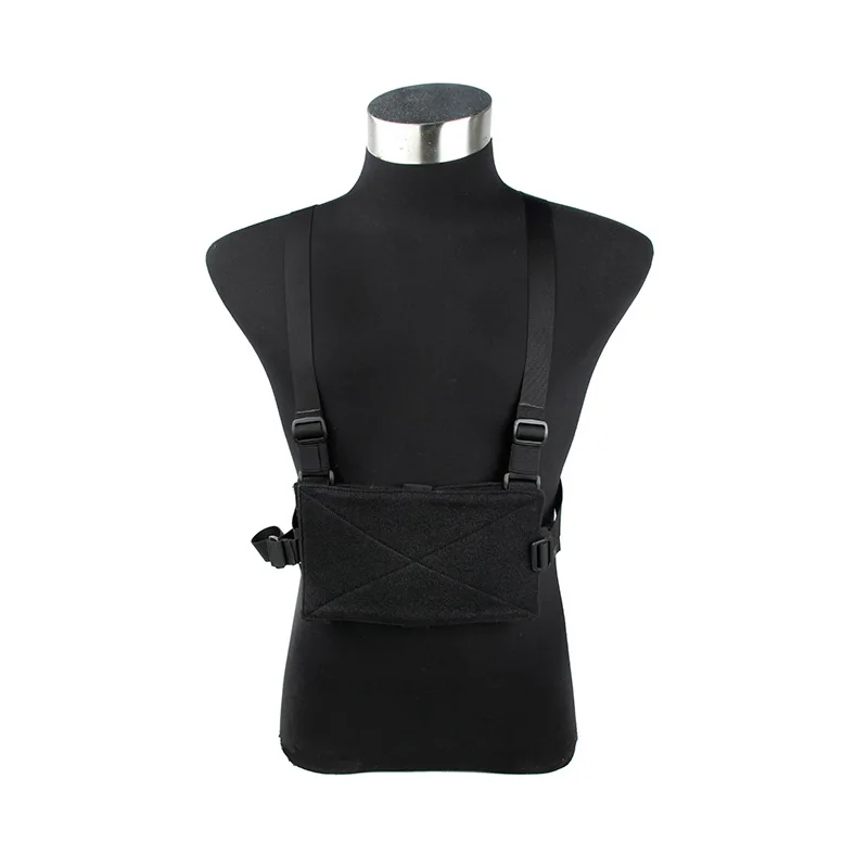 2019 Новая Черная тактическая легкая простая нагрудная установка 500D Cordura fabric|undershirt|