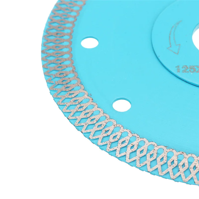 5 дюймов 125X22,23X1,6 мм Алмазный диск для циркулярки ультратонкий сетчатый пильный диск для фарфоровой керамики